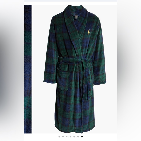 Polo Ralph Lauren Microfiber Robe - Picture 4 of 4